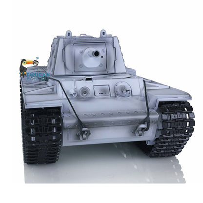 Henglong 1/16 TK7.0 Plastic Soviet KV-1 RTR RC Tank 3878 Military Vehicle Light Sound Smoke BB Unit Infrared Combat System