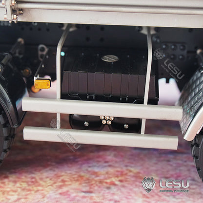 TOUCAN RC HOBBY LESU 1/14 Scale 8*8 Metal Chassis TGS Hydraulic Dumper Truck Construction Vehicle Light Sound System Motor ESC