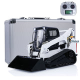 Fast Free Shipping 1/14 RC Hydraulic Skid-Steer Tracked Loader SM770 Remote Control Car Simulation Vehicle Light Sound Motor Servo