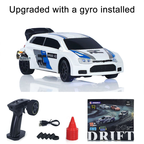 Free Fast Shipping 2.4GHz Mini RC Drift Car 1/43 Racing Vehicles High Speed 4WD Mini Car Toy Radio Battery Lights Model Gyroscope