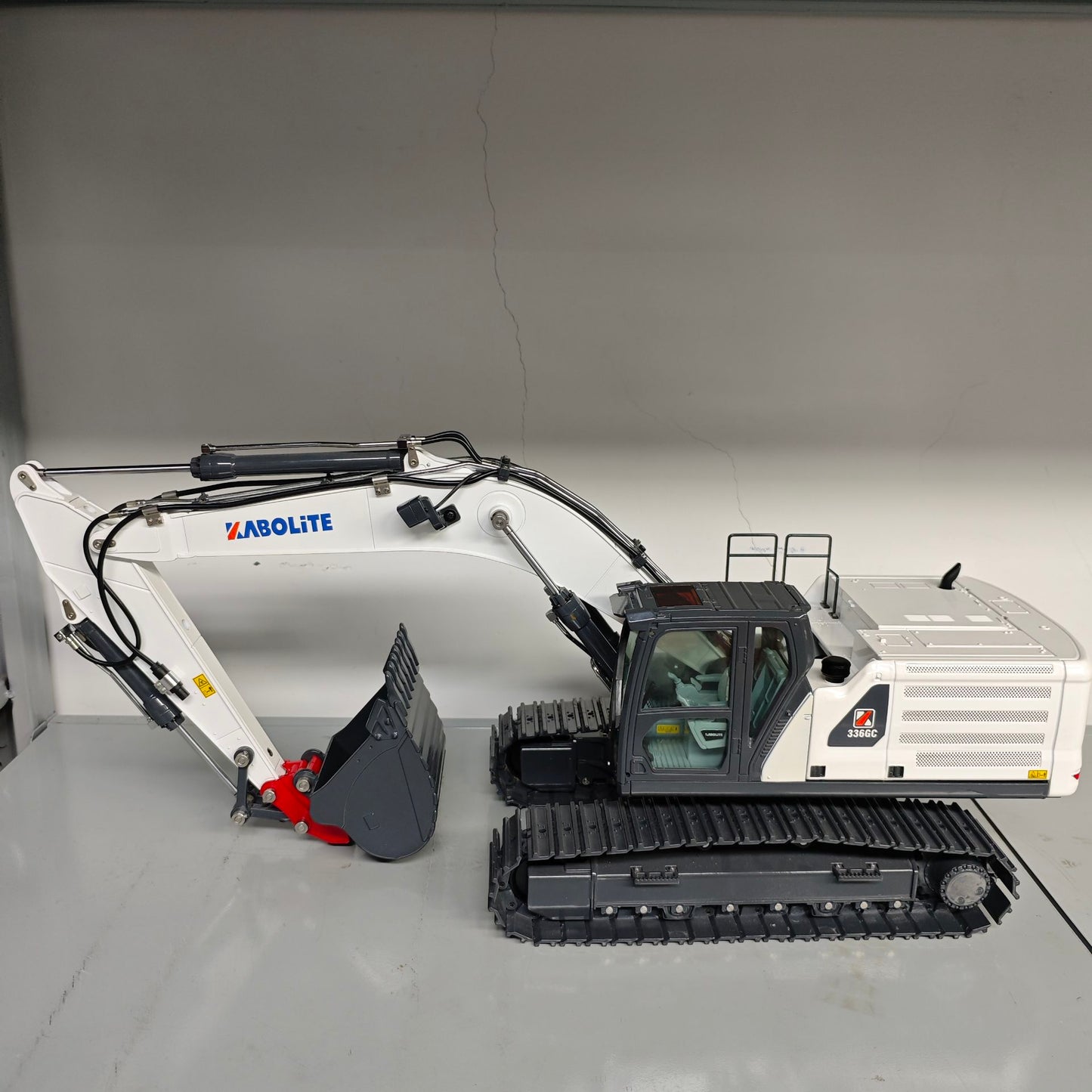 CN Stock Second-hand 70%NEW 1/18 RC Hydraulic Excavator Kabolite K961 HUINA Standard Version K336GC Digger