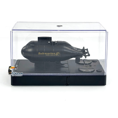 RC RTR Mini-U-Boot mit Doppelpropellern, kabelloses Boot, ferngesteuertes Spielzeug für Kinder, lackiert und montiert, mit wiederaufladbarer Batterie