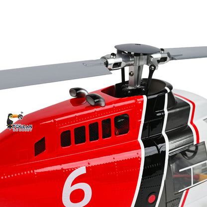 TOUCAN RC HOBBY RC Scale Army Helicopter FLYWING 206 V3 RTF Smart Drone Brushless Motor GPS Satellites Positioning System One-key Retrun
