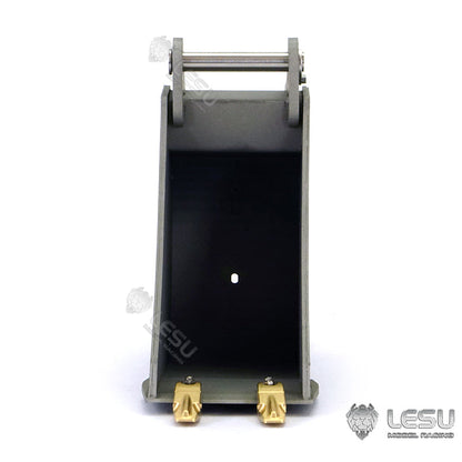 TOUCAN RC HOBBY LESU 1/14 RC Model Metal Hydraulic Aoue ET30H Wheeled Excavator Digger Quick Coupler Openable Bucket Small Bucket
