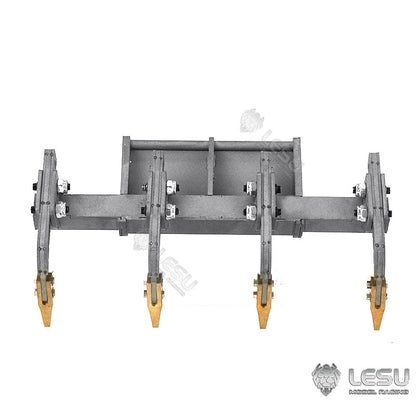TOUCAN RC HOBBY LESU 1/14 RC Tracked Skid-Steer Loader Aoue LT5 Metal Hydraulic DIY Model Gripper Dozer Hay Clamp Dozer Blade Gripper Sweeper Hay Clamp
