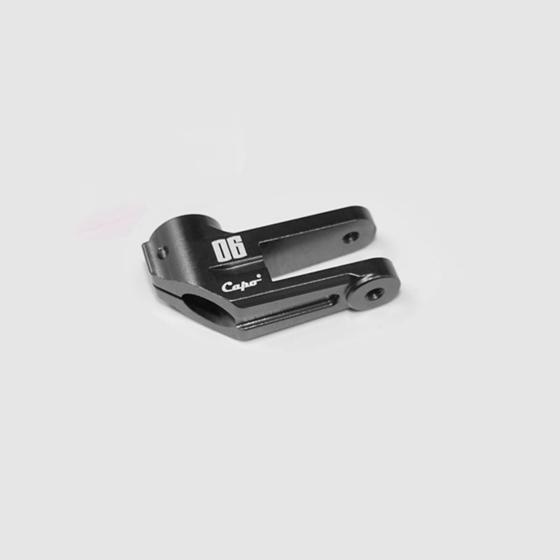 CAPO Metall-Anhängerhaken-Lenkservoarm für 1/6 SIXER1 RC-Auto-Crawler-Modell, verbessertes DIY-Hobby-Modell, DIY-Teilezubehör