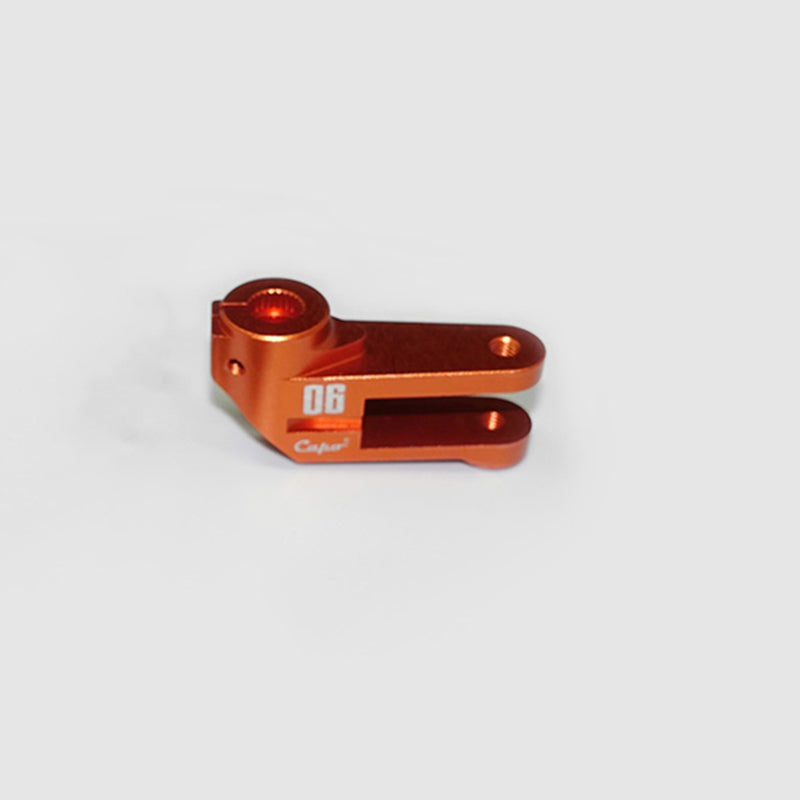 CAPO Metall-Anhängerhaken-Lenkservoarm für 1/6 SIXER1 RC-Auto-Crawler-Modell, verbessertes DIY-Hobby-Modell, DIY-Teilezubehör