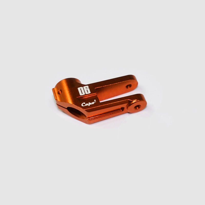CAPO Metall-Anhängerhaken-Lenkservoarm für 1/6 SIXER1 RC-Auto-Crawler-Modell, verbessertes DIY-Hobby-Modell, DIY-Teilezubehör