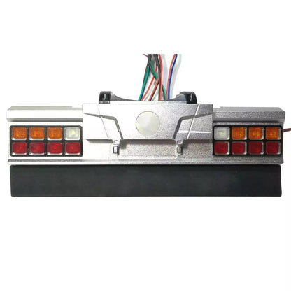 TOUCAN RC HOBBY Degree Stiholt Metal Tail Beam Taillight W/LED for 1/14 Scale Radio Control Tractor Truck R620 56323 DIY Car Vehicle