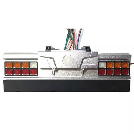 Grad Stiholt Metall Rückstrahl Rücklicht W/LED für TAMIYA 1/14 Skala Radio Control Traktor Lkw R620 56323 DIY Auto Fahrzeug