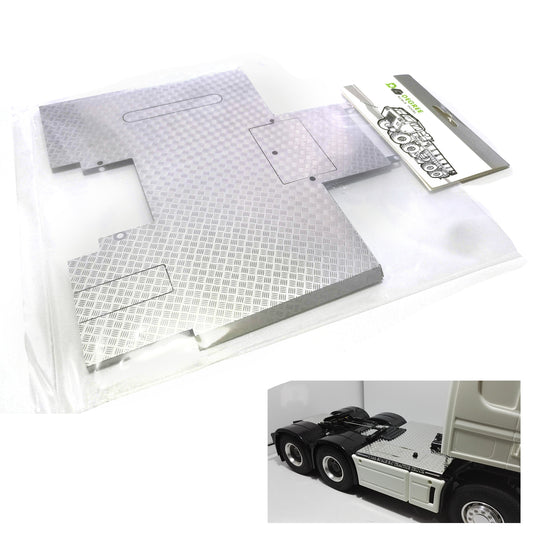 Grad 1/14 Skala Modell Teil Metall Anti-Rutsch-Platte Für TAMIYA R470 56318 RC Traktor Lkw Radio Control Fahrzeuge