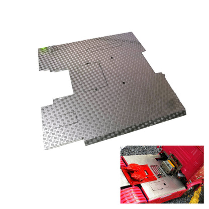 Grad 1/14 Skala Modell Teil Metall Anti-Rutsch-Platte Für TAMIYA R470 56318 RC Traktor Lkw Radio Control Fahrzeuge