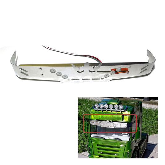 Grad 1/14 Maßstab Bau LKW Modell Teil Glanz Widerstand Abdeckung LED Licht Für Tamiya RC Traktor Lkw Auto