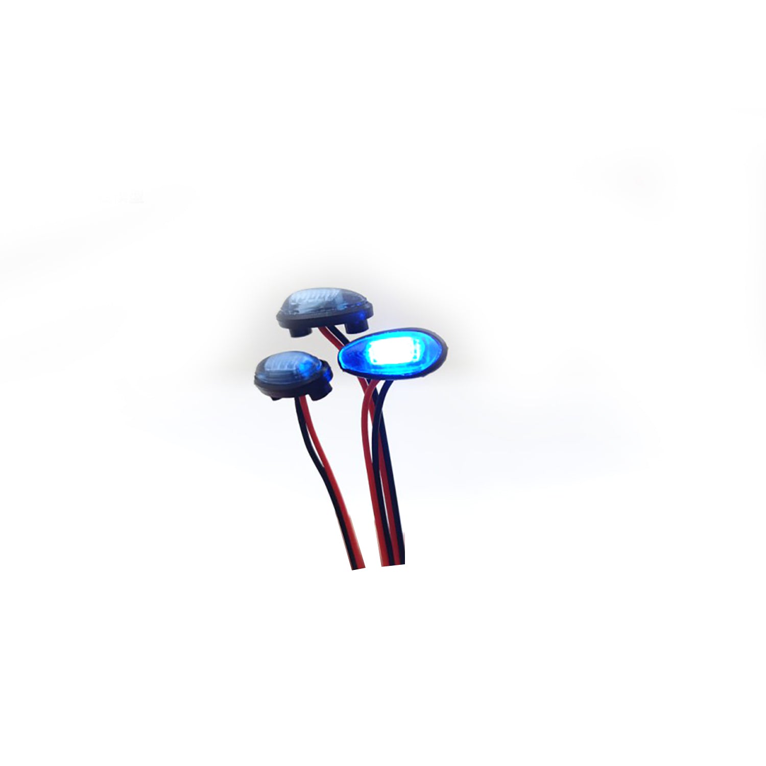 Feux De Position LED 1/14 Pour Camion RC TAMIYA 56323 - Barres Latérales (Side Skirts)