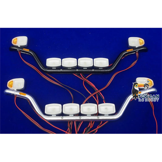 Lackierte LED-Lichtleiste für 1/14 RC Traktor-LKW 56323 56371 770S Fernbedienung Auto Hobby Modell DIY Zubehör