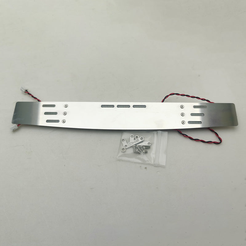 Grad Metall Sonnenblende Sonnenschirm W/Licht Lampe für 770S 56368 1/14 Skala RC Traktor Lkw Tamiya Autos Radio Control modell