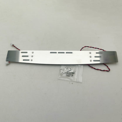 Grad Metall Sonnenblende Sonnenschirm W/Licht Lampe für 770S 56368 1/14 Skala RC Traktor Lkw Tamiya Autos Radio Control modell