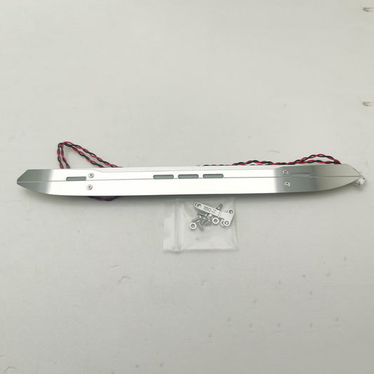 Grad Metall Sonnenblende Sonnenschirm W/Licht Lampe für 770S 56368 1/14 Skala RC Traktor Lkw Tamiya Autos Radio Control modell