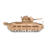 1/16 RC Tank Matilda III IV Tongde IR Turret Rotary 320 Degree Electric Remote Control Military Vehicle Metal Gearbox Road Wheel