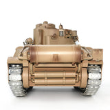 1/16 RC Tank Matilda III IV Tongde IR Turret Rotary 320 Degree Electric Remote Control Military Vehicle Metal Gearbox Road Wheel