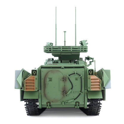 1/16 Tongde Remote Control Tank M2128 Bradley IR 320 Rotating Turret Barrel Recoil Lights Sounds All Metal Wheels Battery No BB
