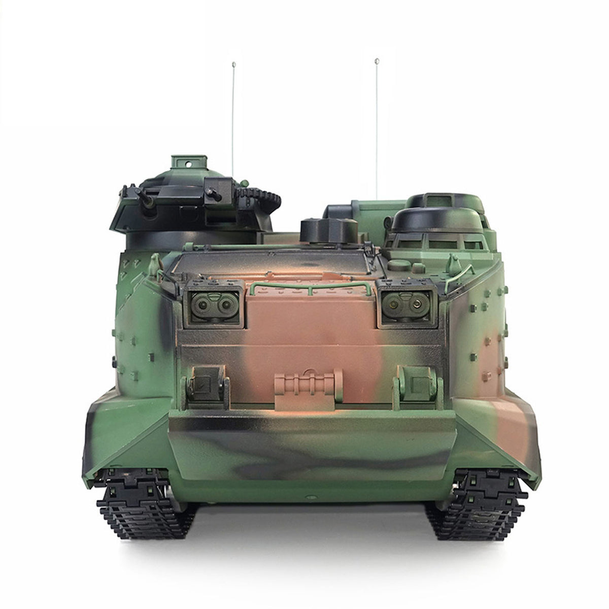 TOUCAN RC HOBBY Tongde TD3.0 1/16 Scale RC Armored Transport Vehicle Remote Control Tank Model Infrared Combat 320degrees Rotating Sound Smoke Lights