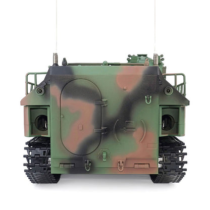 TOUCAN RC HOBBY Tongde TD3.0 1/16 Scale RC Armored Transport Vehicle Remote Control Tank Model Infrared Combat 320degrees Rotating Sound Smoke Lights