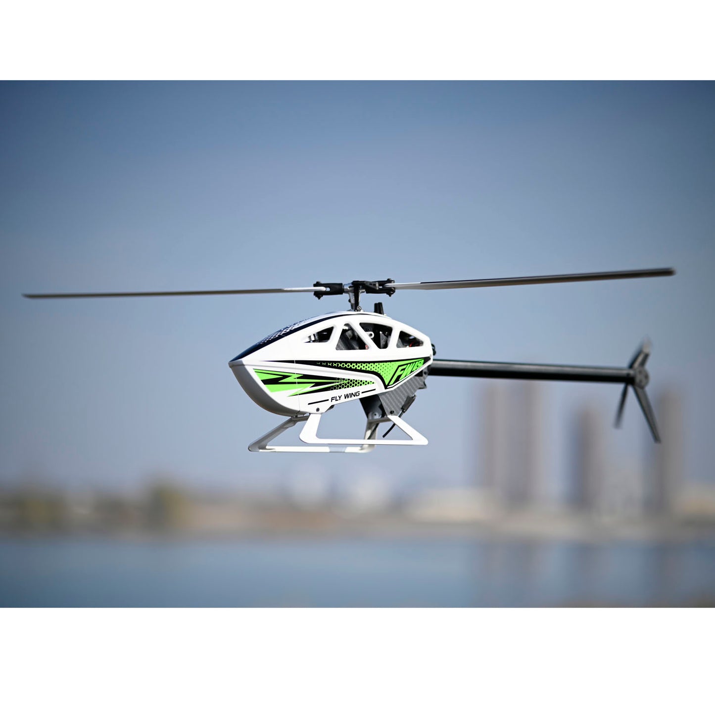 RC FLYWING 450L V3 Smart Helikopter RTF Drohne GPS Hover Aerobatic One Key Return Lackiert Zusammengebaut mit Positionierungssystem