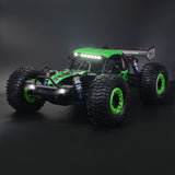 11.4 Inches Wheelbase ZD Racing 1/10 DBX 102 Remote Control Off Road Car Tail Wing Version PVC Shell RC Desert Buggy LED Light