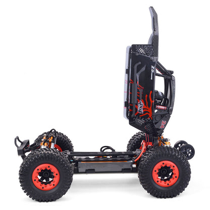 Alloy Chassis ZD Racing 1/10 DBX 103 AWD Remote Control Off Road Car Wheelie Bar Version Metal Gears Internal Roll Cage RTR