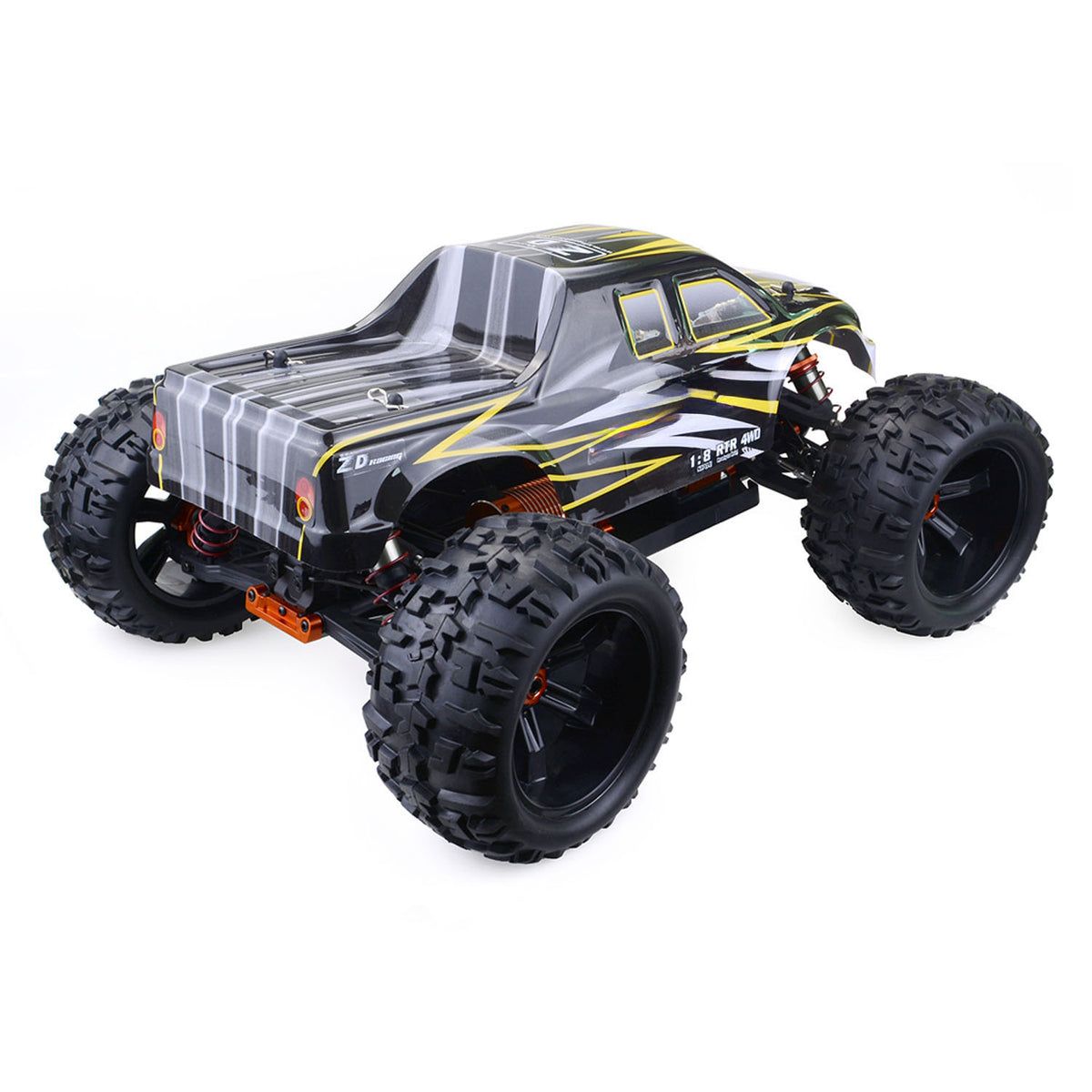 90KM/H ZD Racing 1/8 Radio Control Truck 9116 V3 High Speed AWD RC Off Road Vehicle RTR Metal Gears Alloy Chasiss