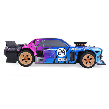 1/7 ZD Racing EX07 Radio Control On-Road Car AWD RC Hypercar Adjustable Front Suspension Center Differential Disc Brake RTR