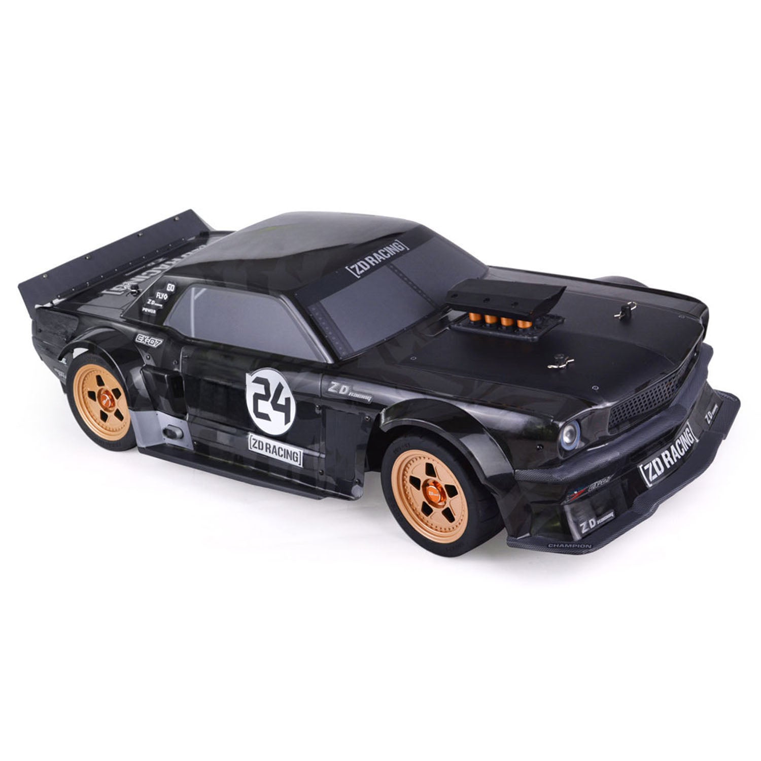 【ジャンク】 未走行 カリスマ 1/10 2WD ビートル デザートエディション 1/7 ZD Racing EX07 Radio Control On-Road Car AWD RC Hypercar