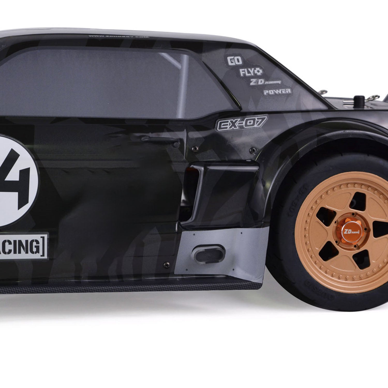 TOUCAN RC HOBBY 1/7 ZD Racing EX07 Radio Control On-Road Car AWD