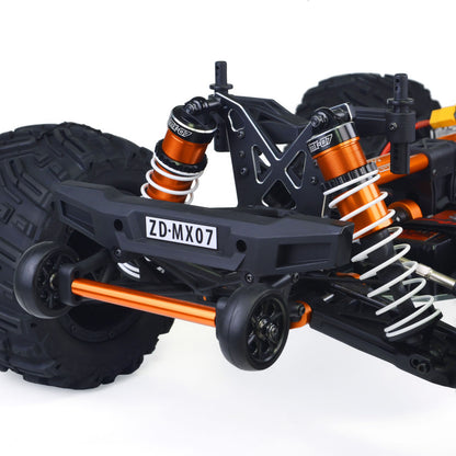80KM/H ZD Racing 1/7 4X4 Remote Control Truck MX-07 Hobbywing Brushless 160A ESC 4292 Motor 35KG Servo Metal Gears