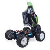 4WD RC Desert Buggy DTK-16 ZD Racing 1/16 2.4GHz Remote Control Off Road Vehicle 45KM/H 2435 Brushless Motor Lights Battery RTR