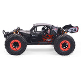 11.4 Inches Wheelbase ZD Racing 1/10 DBX 102 Remote Control Off Road Car Tail Wing Version PVC Shell RC Desert Buggy LED Light