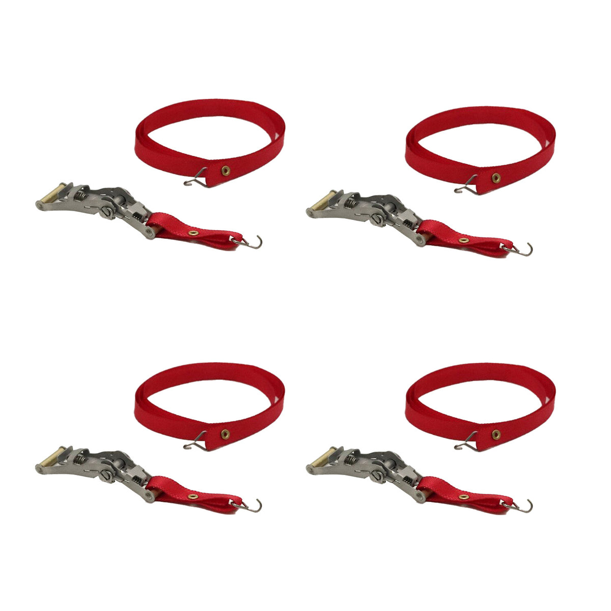 TOUCAN RC HOBBY 4pc Bundling Fastening Ropes for JDM 1/14 RC Hydraulic Truck Radio Controlled Trailer Loader Forklift Electric Hobby Models