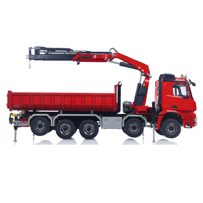 TOUCAN RC HOBBY  1/14 10*10 Metal RC Hydraulic Roll 0n Off Dumper 3 Speed Transmission Rear Axle Steering 9-way Reversing Valve Model