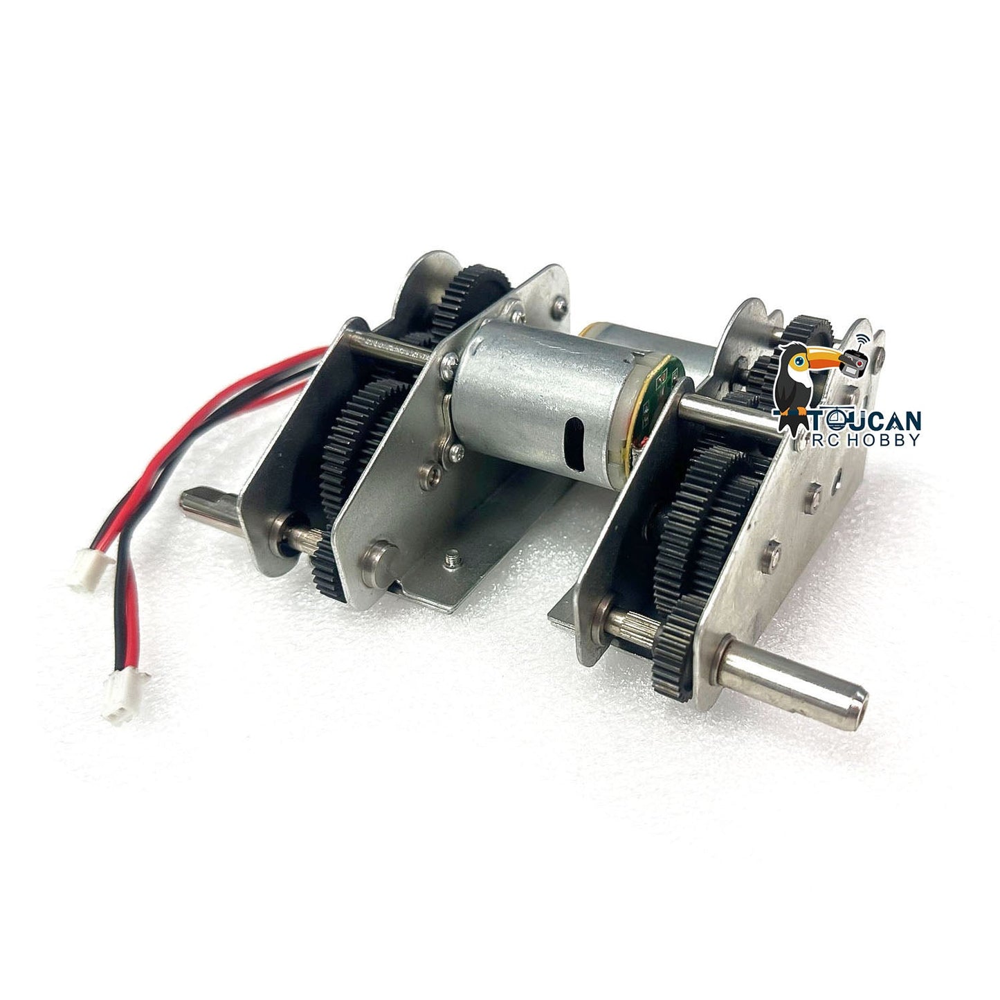 IN Stock Henglong 1/16 Remote Control Tank Steel Gearbox ML 49mm 59mm HL 49mm 59mm With 5.3 Plug Cable For RC Military Vehicle Model Part