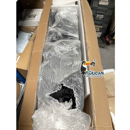 Second Hand Fast Free Shipping UK Stock Metal 4-axle Trailers Electric Tailboard Support Leg for 1/14 RC Tractor Truck
