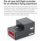 FLYWING EC 135 6CH Radio Control Helicopter Dual Brushless Motors CNC Metal 4 Blade One Key Return Beidou Positioning RTF