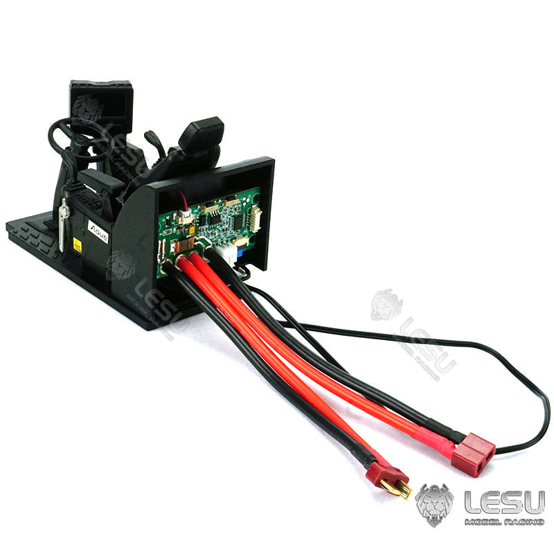 TOUCAN RC HOBBY LESU 1/14 RC Model Metal Hydraulic Aoue ET30H Wheeled Excavator Digger Quick Coupler Openable Bucket Small Bucket