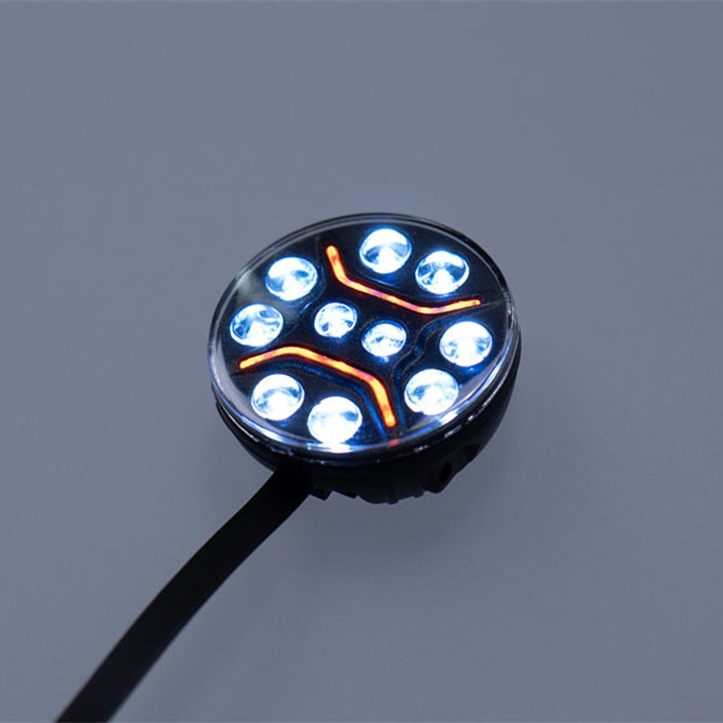 5V LED Spotlight Lamp Plastic Head Lamp for 1/14 RC Tractor Truck 770S R620 Crawler Off Road Car Excavator Tipper Vehicle DIY Model