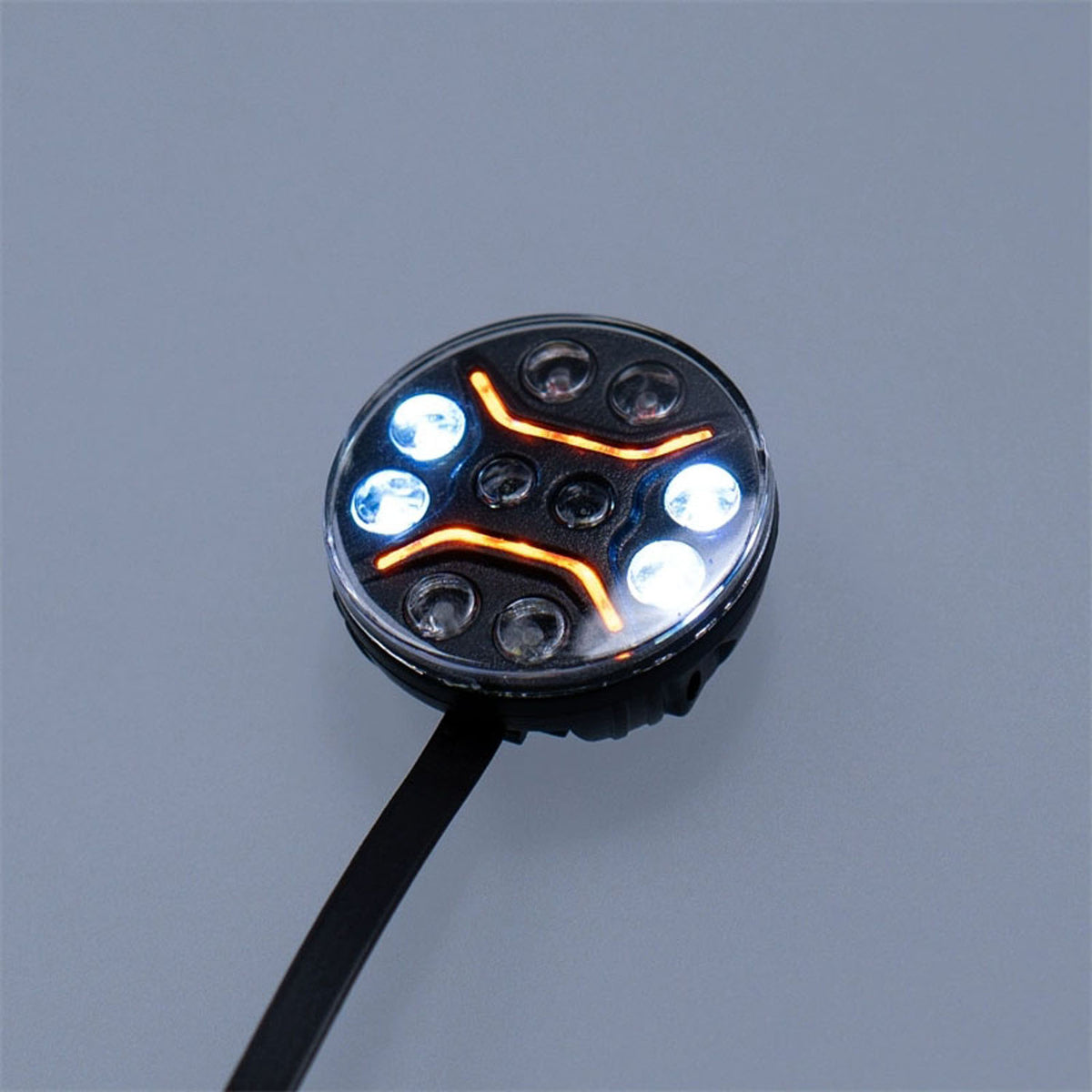 5V LED Spotlight Lamp Plastic Head Lamp for 1/14 RC Tractor Truck 770S R620 Crawler Off Road Car Excavator Tipper Vehicle DIY Model