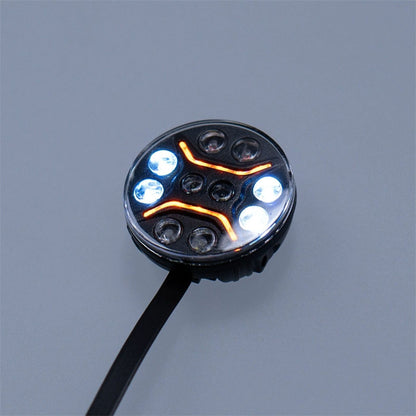 5V LED Spotlight Lamp Plastic Head Lamp for 1/14 RC Tractor Truck 770S R620 Crawler Off Road Car Excavator Tipper Vehicle DIY Model