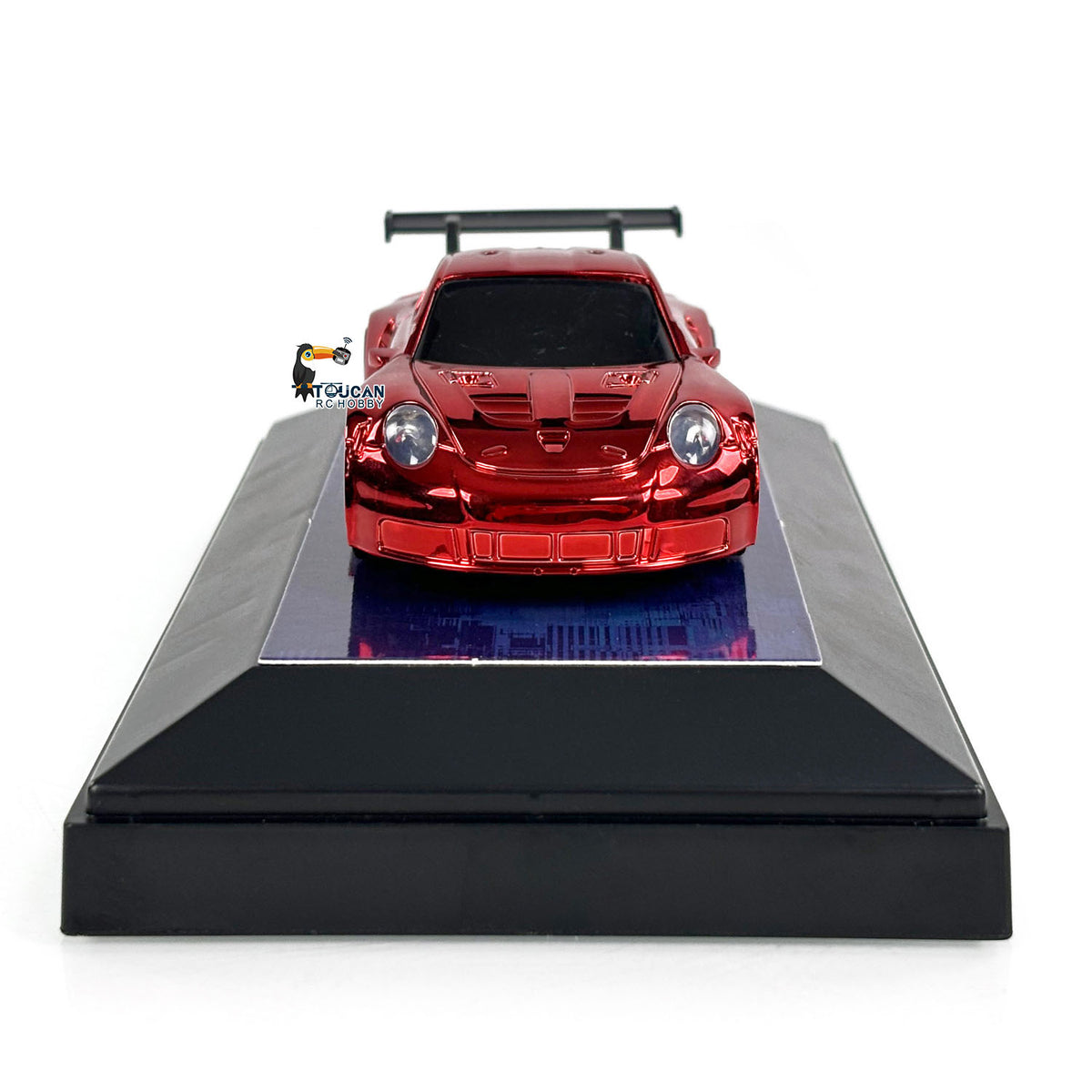 RC-Rennwagen im Maßstab 1/43, LED-Leuchten, RTR, Mini-Spielzeug, ferngesteuertes Elektroauto, lackiert und montiert für Multiplayer-Spiele