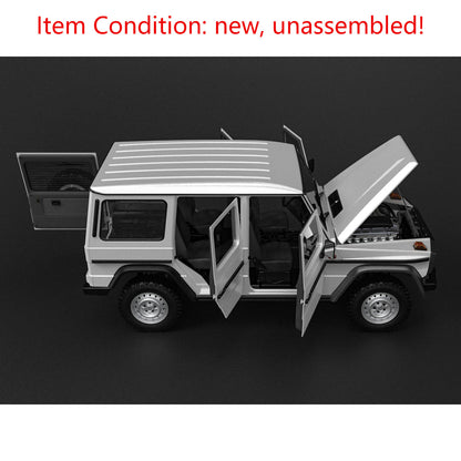 In Stock CAPO 1/8 4WD RC Off Road Car W460 Kit CNC Metal Car Shell Differential Locks Openable Doors 2Speed Gearbox No Electronic Parts