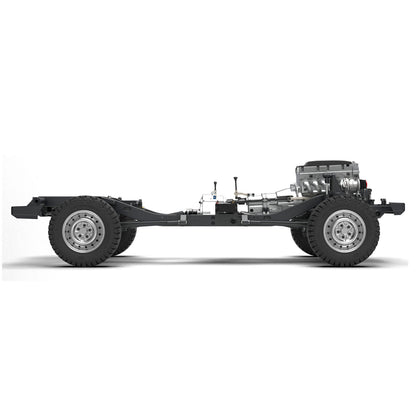 In Stock CAPO 1/8 4WD RC Off Road Car W460 Kit CNC Metal Car Shell Differential Locks Openable Doors 2Speed Gearbox No Electronic Parts