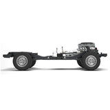 CAPO Metal 1/8 RC Off Road Car Kit Remote Control DIY Vehicle Model BZ Differential Locks 2Speed Gearbox No Electronic Parts